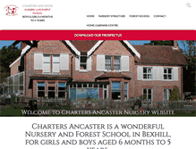 Tablet Screenshot of chartersancaster.com